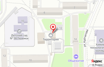 Фифа на улице Курчатова на карте