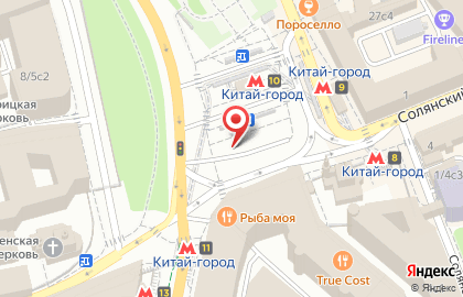 Сервисный центр Московский паркинг на Славянской площади на карте