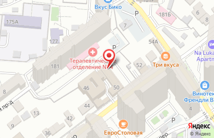 Шиномонтажная мастерская на ул. Скляренко, 48а на карте