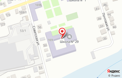 Средняя общеобразовательная школа №29 Станица Новотитаровская на карте