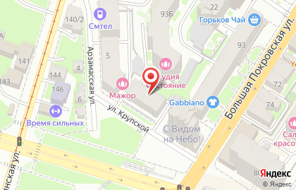 Строительная компания FAVORIT в Нижегородском районе на карте