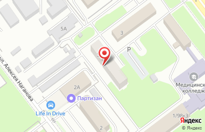 Скорпион на проспекте Туполева на карте