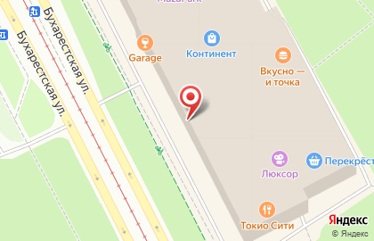 Компания Соглас-Проект на Бухарестской улице на карте