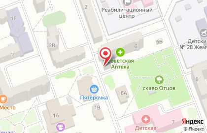 Магазин продуктов Славянский в Саяногорске на карте