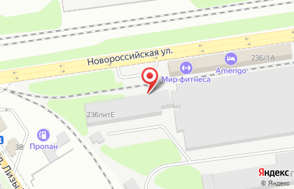 Торгово-транспортная компания в Бизнес-центре Кубань на карте
