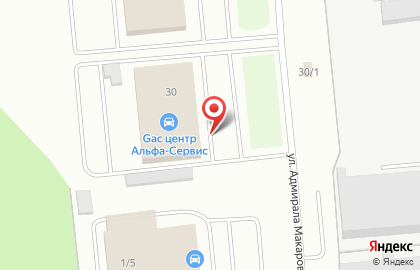Сервисный центр Тойота Центр Уфа Север на улице Адмирала Макарова на карте