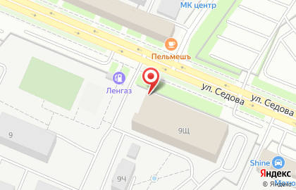 Центральное аварийно-диспетчерское управление ПетербургГаз на карте