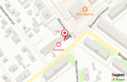 Кафе Костромичка на Владимирской улице на карте