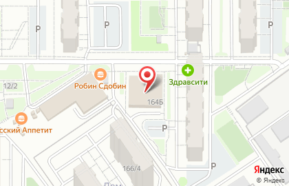 Аптека Здоровый Город на Острогожской улице, 164б на карте