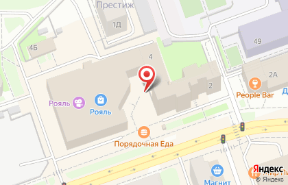 Центр детских развлечений на улице Петрищева на карте