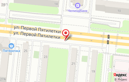 Сотмаркет в Тракторозаводском районе на карте