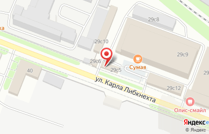 Киоск по продаже роллов и суши Сушимания на карте