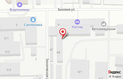 ООО Кровельные материалы на Базовой улице на карте