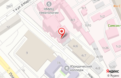Гемофилии Центр Гематологического Научного Центра при Рамн на карте