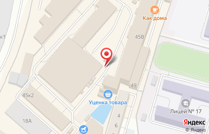 Салон красоты Золотая бухта на карте