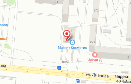 Магазин косметики и бытовой химии Магнит Косметик в Кировском районе на карте