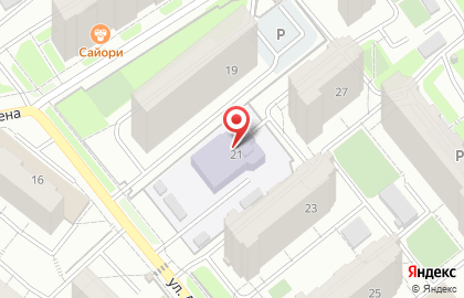 Детский сад №373 Скворушка, комбинированного вида в Новосибирске на карте
