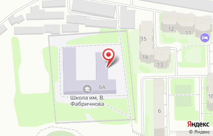 Ершовская средняя общеобразовательная школа им. Фабричнова на карте