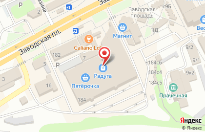 Магазин Мiлолiка в Правобережном районе на карте