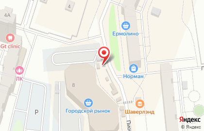 Рай на Пионерской улице на карте