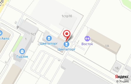 Салон цветов ЦВЕТЫторг на проезде Машиностроителей на карте