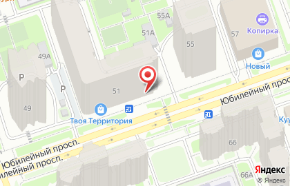 Пекарня ПаПан на Юбилейном проспекте на карте