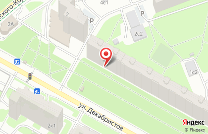 Территориальный центр социального обслуживания Бабушкинский на улице Декабристов на карте