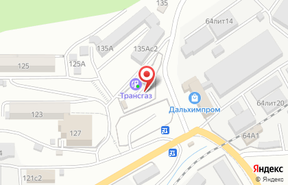 АГЗС ТК Аврора в Первореченском районе на карте