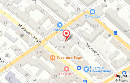 Sole на Московской улице на карте