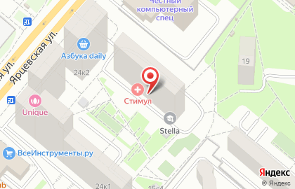 Медицинский центр в Москве на карте
