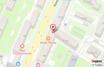 Ателье #впитерешить на Кондратьевском проспекте на карте