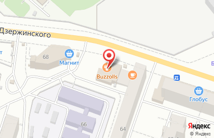 Служба доставки суши и роллов Buzzolls в Кирове на карте