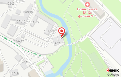 Ресторан Яуза в Москве на карте