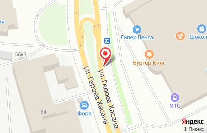 Центр продажи и проката велосипедов CORTO на улице Героев Хасана на карте