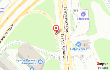 Салон цветов и салютов 4 сезона на Гвардейской улице на карте