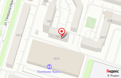 Продуктовый магазин в Сургуте на карте
