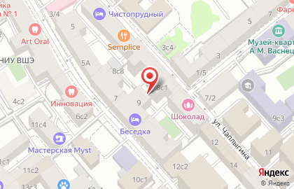 Анна на улице Жуковского на карте