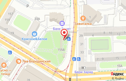 Продуктовый магазин в Калининграде на карте