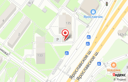 Продуктовый магазин в Москве на карте