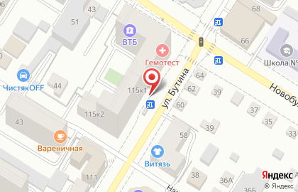 ООО Союз на улице Бутина на карте