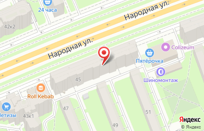 Магазин разливного пива Пивточка в Санкт-Петербурге на карте