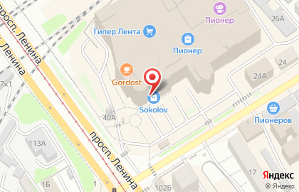 Салон Телефоника в Октябрьском районе на карте