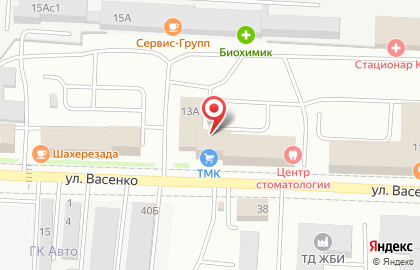 Производственная компания Компрессорные технологии на улице Васенко на карте