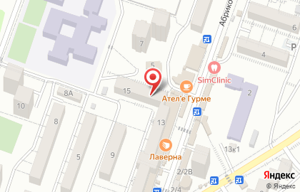 Аптека на улице Макаренко на карте