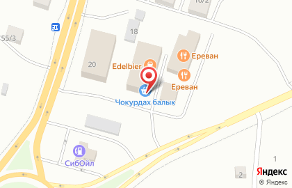 Бар-магазин разливного пива ПивХаус в Якутске на карте