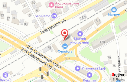 Профессионал на Новороссийской улице на карте