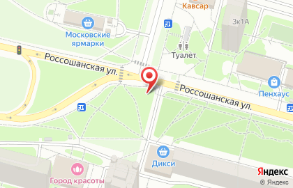 Деквест на улице Академика Янгеля на карте