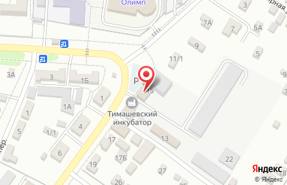 Тимашевский инкубатор на карте