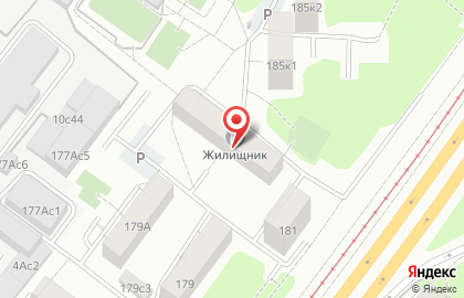 Жилищник, автомойка, шиномонтаж района Ростокино на карте