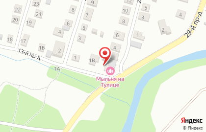 Мыльня на Тулице на карте
